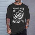 A Good Book Is Out Of This World Space Book Lover T-Shirt Gifts for Him