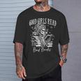 Good Girls Read Bad Books Smut Reader Dark Romance Premium Tri-Blend T-Shirt Gifts for Him