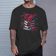 Gothic Books Roses Dark Academia Vintage Library Romance T-Shirt Gifts for Him Gothic Books Roses Dark Academia Vintage Library Romance T-Shirt Gifts for Him