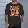 Groovy Booooks Ghost Read More Books Teacher Halloween Men Women Kids T-Shirt Gifts for Him Groovy Booooks Ghost Read More Books Teacher Halloween Men Women Kids T-Shirt Gifts for Him