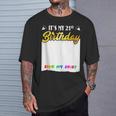Guestbook My 21st Birthday Sign My Shirt Birthday Party T-Shirt Gifts for Him