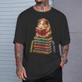 Guinea Pig Reading Book Cute Librarian Books Lover T-Shirt Gifts for Him Guinea Pig Reading Book Cute Librarian Books Lover T-Shirt Gifts for Him