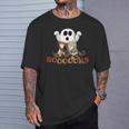 Halloween Books Cute Ghost Reading Library Boooooks Autumn T-Shirt Gifts for Him Halloween Books Cute Ghost Reading Library Boooooks Autumn T-Shirt Gifts for Him