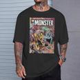 Halloween Horror Vintage Monster Comic Book Retro T-Shirt Gifts for Him Halloween Horror Vintage Monster Comic Book Retro T-Shirt Gifts for Him