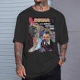Halloween Horror Vintage Werewolf Vampire Comic Book Retro T-Shirt Gifts for Him Halloween Horror Vintage Werewolf Vampire Comic Book Retro T-Shirt Gifts for Him