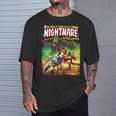 Halloween Monster Scary Vintage Horror Comic Book T-Shirt Gifts for Him