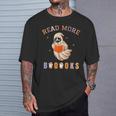Halloween Read More Books Cute Boo Read a Book T-Shirt Gifts for Him Halloween Read More Books Cute Boo Read a Book T-Shirt Gifts for Him