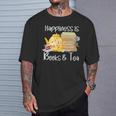 Happiness Is Books And Tea T-Shirt Gifts for Him Happiness Is Books And Tea T-Shirt Gifts for Him