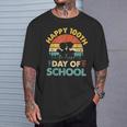 Happy 100th Day Of School Teacher Reading Book For Men Women Girls Kids T-Shirt Gifts for Him