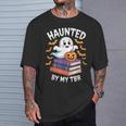 Haunted By My TBR Cute Ghost Reading Books Pumpkin Bookworms T-Shirt Gifts for Him Haunted By My TBR Cute Ghost Reading Books Pumpkin Bookworms T-Shirt Gifts for Him