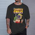 Horror Comic Book Cover Chamber Of Chills 19 T-Shirt Gifts for Him