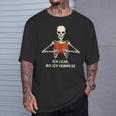 Ich Lese Bis Ich Verwese Books Reading Bookworm T-Shirt Gifts for Him