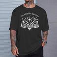 I'm With The Banned Fight Book Bans Reader Activist Reading T-Shirt Gifts for Him