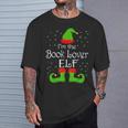 I'm The Book Lover Elf Christmas Books Reading Lover T-Shirt Gifts for Him