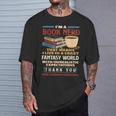 I'm a Book Nerd Book Lover Book Reader T-Shirt Gifts for Him