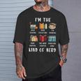 I'm The Kind Of Nerd Book Reading T-Shirt Gifts for Him