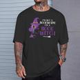 I'm Not A Bookworm I'm A Book Witch Halloween Book Reader T-Shirt Gifts for Him