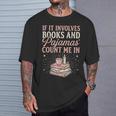 If It Involves Books & Pajamas Count Me In Cute Pajama Night T-Shirt Gifts for Him If It Involves Books & Pajamas Count Me In Cute Pajama Night T-Shirt Gifts for Him