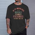 If It Involves Books And Pajamas Book Lover Bookworm T-Shirt Gifts for Him If It Involves Books And Pajamas Book Lover Bookworm T-Shirt Gifts for Him