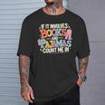 If It Involves Books And Pajamas Count Me In Reading Bedtime T-Shirt Gifts for Him