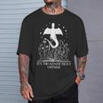It's Too Nonfiction Outside Book Dragon Bookish Fantasy Era T-Shirt Gifts for Him