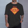 Jesus Is My Superhero Hero Fun Comic Book T-Shirt Gifts for Him Jesus Is My Superhero Hero Fun Comic Book T-Shirt Gifts for Him