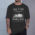 Just A Girl Who Loves Books Book Lovers T-Shirt Gifts for Him