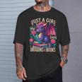 Just a Girl Who Loves Dragons And Books Dragon T-Shirt Gifts for Him Just a Girl Who Loves Dragons And Books Dragon T-Shirt Gifts for Him