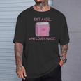 Just a Girl Who Loves Magic Spells Book T-Shirt Gifts for Him Just a Girl Who Loves Magic Spells Book T-Shirt Gifts for Him
