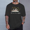Just One More Chapter Book Lovers T-Shirt Gifts for Him