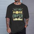 Just One More Chapter Book T-Shirt Gifts for Him Just One More Chapter Book T-Shirt Gifts for Him
