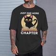 Just One More Chapter Cute Cat Reading Book For Reader Men Women Kids T-Shirt Gifts for Him Just One More Chapter Cute Cat Reading Book For Reader Men Women Kids T-Shirt Gifts for Him
