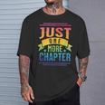 JUST ONE MORE CHAPTER Fun Reading Book Lover T-Shirt Gifts for Him