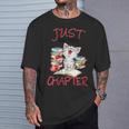 Just One More Chapter- I Love Reading Book And Meow T-Shirt Gifts for Him