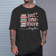 Just One More Chapter Pastel Book Lover Cute Adorable T-Shirt Gifts for Him Just One More Chapter Pastel Book Lover Cute Adorable T-Shirt Gifts for Him