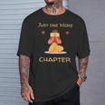 Just One More Chapter Red Book Lovers Bookworms & Readers T-Shirt Gifts for Him Just One More Chapter Red Book Lovers Bookworms & Readers T-Shirt Gifts for Him