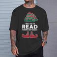 I Just Like To Read Reading's My Favorite Xmas Book Club Fan T-Shirt Gifts for Him