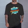 Kids Boys Emmanuel Comic Book Superhero Name T-Shirt Gifts for Him
