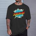 Kids Boys Jeremiah Comic Book Superhero Name T-Shirt Gifts for Him