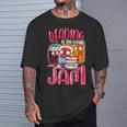 Kids Teacher I Love To Read Books Reading Is My Jam T-Shirt Gifts for Him