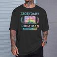 Legendary Librarian Established 1983 Library Book Birthday T-Shirt Gifts for Him