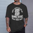 Librarian Banned Book List Banned Book Set Book Lover T-Shirt Gifts for Him