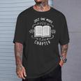 Librarian Just One More Chapter Bookish Cute Book Reading T-Shirt Gifts for Him