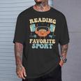 Librarian Reading Is My Favorite Sport Book Lover T-Shirt Gifts for Him Librarian Reading Is My Favorite Sport Book Lover T-Shirt Gifts for Him