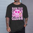 Library Book Fair Queen Vibe Groovy Tie Dye School Reading T-Shirt Gifts for Him Library Book Fair Queen Vibe Groovy Tie Dye School Reading T-Shirt Gifts for Him
