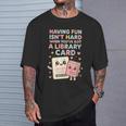 Library Card Shirt Reading Book Lovers For Reader T-Shirt Gifts for Him Library Card Shirt Reading Book Lovers For Reader T-Shirt Gifts for Him