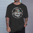Library Squad School Librarian Books Lover Books Collectors T-Shirt Gifts for Him