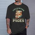 Life Is Better After A Few Pages Book Lover Reading Quote T-Shirt Gifts for Him Life Is Better After A Few Pages Book Lover Reading Quote T-Shirt Gifts for Him