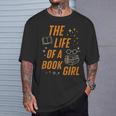 The Life Of A Book Girl Reader Aesthetic Graphic T-Shirt Gifts for Him