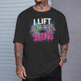 I Lift So I Can Carry More Books Reader Librarian T-Shirt Gifts for Him